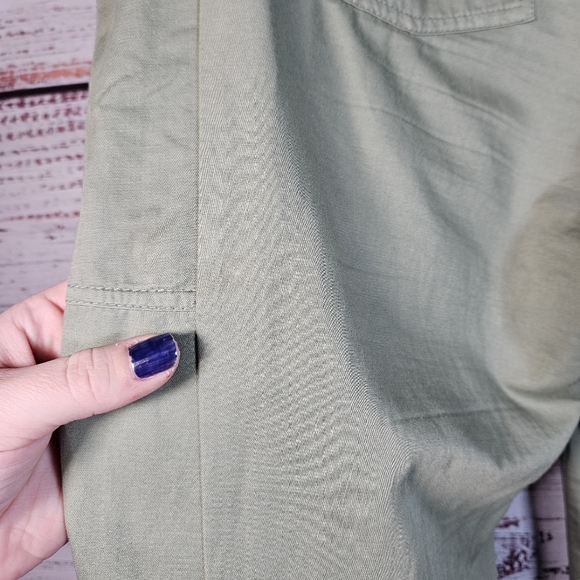 J Brand Athena green belted utility pants - Picture 13 of 16